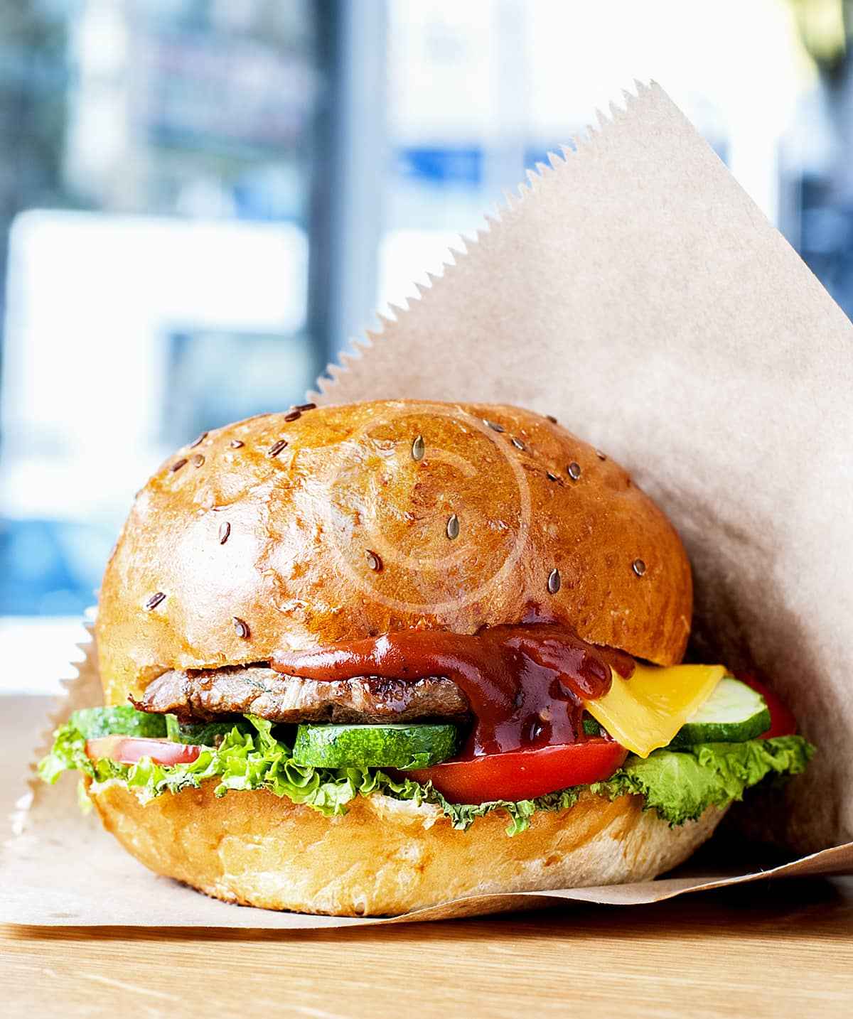Classic veggie burger - Image 2